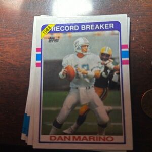 Dan Marino Topps  Record Breaker 1988